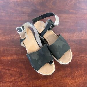 Camo Espadrille Sandals